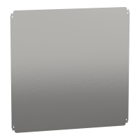 NSYMM88 - Contrapanou H800xW800mm fabricat din tabla de otel galvanizata, Schneider Electric