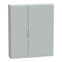 NSYPLA15123G - Carcasa cu montaj pe podea poliester versiune PLA etansa 1500x1250x320 IP65, Schneider Electric