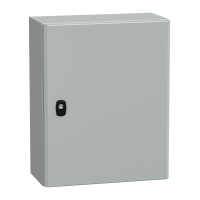 NSYS3D5420P - Spacial S3D Usa Plana Cu Placa De Montaj. H500Xw400Xd200 Ip66 Ik10 Ral7035., Schneider Electric