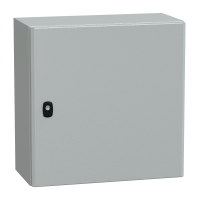 NSYS3D5525 - Spacial S3D Usa Plana Fara Placa De Montaj. H500Xw500Xd250 Ip66 Ik10 Ral7035., Schneider Electric