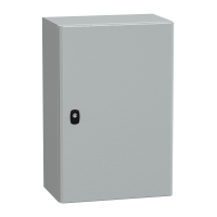 NSYS3D6425P - Spacial S3D Usa Plana Cu Placa De Montaj. H600Xw400Xd250.Ip66 Ik10 Ral7035., Schneider Electric