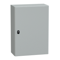 NSYS3D7525 - Spacial S3D Usa Plana Fara Placa De Montaj. H700Xw500Xd250.Ip66 Ik10 Ral7035., Schneider Electric