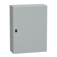 NSYS3D8625 - Spacial S3D Usa Plana Fara Placa De Montaj. H800Xw600Xd250.Ip66 Ik10 Ral7035., Schneider Electric