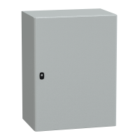 NSYS3D8640 - Usa simpla Spacial S3D cu/f. plac. mont. H800xW600xD400.IP66 IK10 RAL7035., Schneider Electric