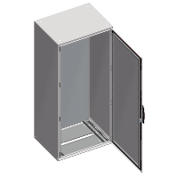 NSYSM181040P - Spacial Sm Carcasa Compacta Cu Placa De Montaj - 1800X1000X400 Mm, Schneider Electric
