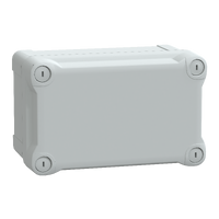 NSYTBS191210H - Cutie Abs Ip66 Ik07 Ral7035 Int.H175W105D100 Ext.H192W121D105 Capact Opac H40, Schneider Electric