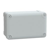 NSYTBS19128 - Cutie Abs Ip66 Ik07 Ral7035 Int.H175W105D80 Ext.H192W121D87 Capact Opac H20, Schneider Electric