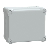 NSYTBS191610H - Cutie Abs Ip66 Ik07 Ral7035 Int.H175W150D100 Ext.H193W164D105 Capact Opac H40, Schneider Electric