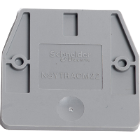 NSYTRACM22 - Placa de capat pentru cleme mini NSYTRV-2M, 1mm latime, Schneider Electric