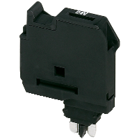 NSYTRASF520 - Soclu Siguranta Pentru Siguranta De 5X20 Mm, 6,2Mm Latime, Negru, Schneider Electric
