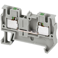 NSYTRP42 - Bloc Terminal De Trecere Linergy2.5Mm² 24A 1Nivel 1X1 Conex. Cu SurubPortocaliu, Schneider Electric