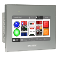 PFXST6200WADE - 4W touch panel display, 1COM, 1Ethernet, USB host&device, 24VDC, GP-ProEX model, Schneider Electric