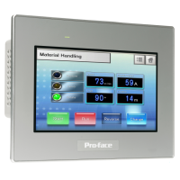 PFXST6400WADE - 7W touch panel display, 2COM, 2Ethernet, USB host&device, 24VDC, GP-ProEX model, Schneider Electric