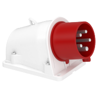 PKE32W435 - Fisa Mureva, surub, Angulara, 32A, 3P + N + E, 380, 415 V Ac, Perete, Schneider Electric