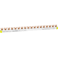 R9XFH318 - Resi9 - comb busbar - 3L - 18 mm pitch - 18 modules - 63 A, Schneider Electric
