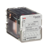 REL91221 - RelayAux - instantaneous fast trip relay - 4 C/O - pick-up time < 8 ms - 30 V DC, Schneider Electric