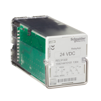 REL91325 - RelayAux - single phase trip circuit supervision relay - 2 C/O - 220 V DC, Schneider Electric