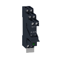 RSB2A080B7PV - Pre-assembled plug-in relay with socket, Schneider Electric
