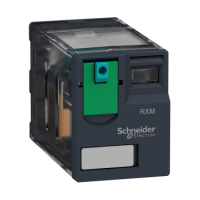 RXM4AB1BD - Releu Conectabil Miniatura, Zelio Rxm, 4 C/O, 24 V C.C., 6 A, Schneider Electric