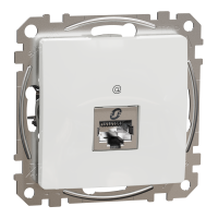 SDD111466S - Sedna Design, Priza RJ45 Cat6A STP, alb, Schneider Electric