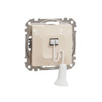 SDD112122 - Sedna Design, Intrerupator cu revenire cordon 10A, bej, Schneider Electric