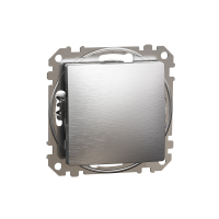SDD170106 - Sedna Elements, Intrerupator cap scara 10AX, aluminiu patinat, Schneider Electric