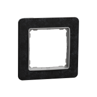 SDD391801 - Sedna Elements, Rama simpla, piatra neagra, Schneider Electric