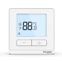 SLEASLXXB - EasyLogic, Senzor de temperatura cu afisaj LCD si control al punctului de setare, Schneider Electric