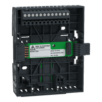 SXWTBPSW110001 - Terminal base SpaceLogic, required for power supply module, Schneider Electric