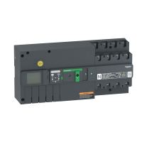 TA16D4L1604TPE - Comutator de sarcina, TransferPacT Activ automat, 160A, 400V, 4P, LCD, cadru 160A, Schneider Electric