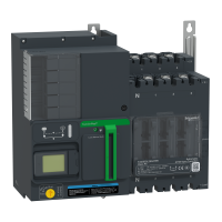 TA25D3L2004TPE - Inversor de sursa TransferPacT Activ Automat, 200A, 400V, 3P, LCD, cadru 250A, Schneider Electric