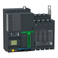 TA25D4L2504TPE - Inversor de sursa TransferPacT Activ Automat, 250A, 400V, 4P, LCD, cadru 250A, Schneider Electric