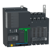 TA25D4S2004TPE - Inversor de sursa TransferPacT Automat, 200A, 400V, 4P, cadru 250A, Schneider Electric