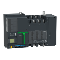 TA63D3L3204TPE - Inversor de sursa TransferPacT Activ Automat, 320A, 400V, 3P, LCD, cadru 630A, Schneider Electric