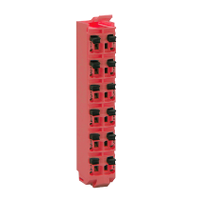 TM5ACTB52FS - Modicon TM5, Safety coded terminal block, 12 contacts, red, quantity 1, Schneider Electric