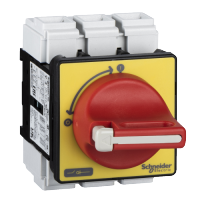 VCF4 - Intrerup. Sarc. Vcf - Tesys - 3 Poli - 690 V 80 A - Maner Rosu Blocabil Cu Lacat, Schneider Electric