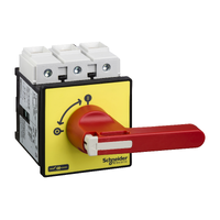 VCF6 - Intrerup. Sarc. Vcf - 3 Poli - 690 V 175 A - Maner Rosu Lung, Blocabil Cu Lacat, Schneider Electric