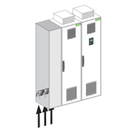 VW3AP0711 - connection enclosure cable from bottom, with plinth, Altivar Process ATV600, Altivar Process ATV900, for Drive Systems 355 to 800kW, Schneider Electric