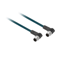 VW3E4001R030 - Input Output cable, Lexium 62, for digital Input Output module, M12 angled, 3m, Schneider Electric