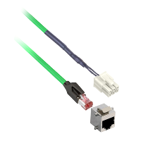VW3L1T000R30 - commissioning cable, Lexium ILA,ILE,ILS, for connection to pc with adapter, Schneider Electric