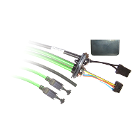 VW3L2E001R30 - pre-assembled cable kit for fieldbus interfaces and power supply - EtherCAT - 3m, Schneider Electric