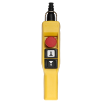XACA2173 - Post Suspendat Xac-A - Prind. Pistol - 2 Butoane Invelite - 1 Oprire De Urgenta, Schneider Electric
