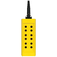 XACB12 - Post De Comanda Suspendat Gol Xac-B - 12 Deschideri In 2 Coloane, Schneider Electric