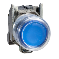 XB4BP683B5EX - Buton Luminos Albastru, Ø 22, 24 V, Atex, Schneider Electric