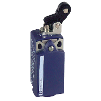 XCKP2527P16 - Limitator Xckp - Piston Levier Cu Rola Termopl. Vert. - 1Ni+1Nd - Lent - M16, Schneider Electric