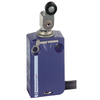 XCMD2125L2 - Limit switch, Limit switches XC Standard, XCMD, thermoplastic roller lever, 1NC+1 NO, snap, 2 m, Schneider Electric