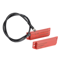 XCSDMP590L05M8 - Coded magnetic switch, Telemecanique Safety switches XCS, XCSDMP, 1 NC + 1 NO, staggered, M8 0,55 m, Schneider Electric