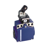 XCTR2521G11 - Limit switch, Limit switches XC Standard, XCTR, thermoplastic plastic roller lever plung. Hor, 1NC+1 NO, slow, Pg11, Schneider Electric