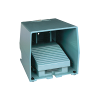 XPEM329 - Intreruptor Pedala Simplu - Ip66 - Cu Capac - Metalic - Albastru - 2Ni + 2Nd, Schneider Electric