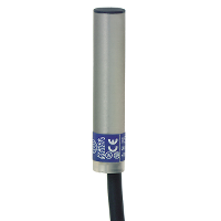 XS606B1DBL2 - Inductive proximity sensors XS, inductive sensor XS6 Ø 6.5, L51mm, stainless, Sn2.5 mm, 12...48 VDC, cable 2 m, Schneider Electric
